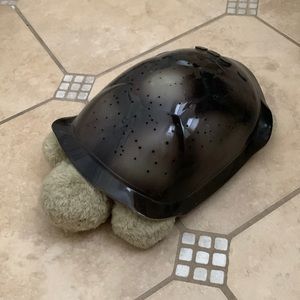 Wooden doll set and turtle nightlight